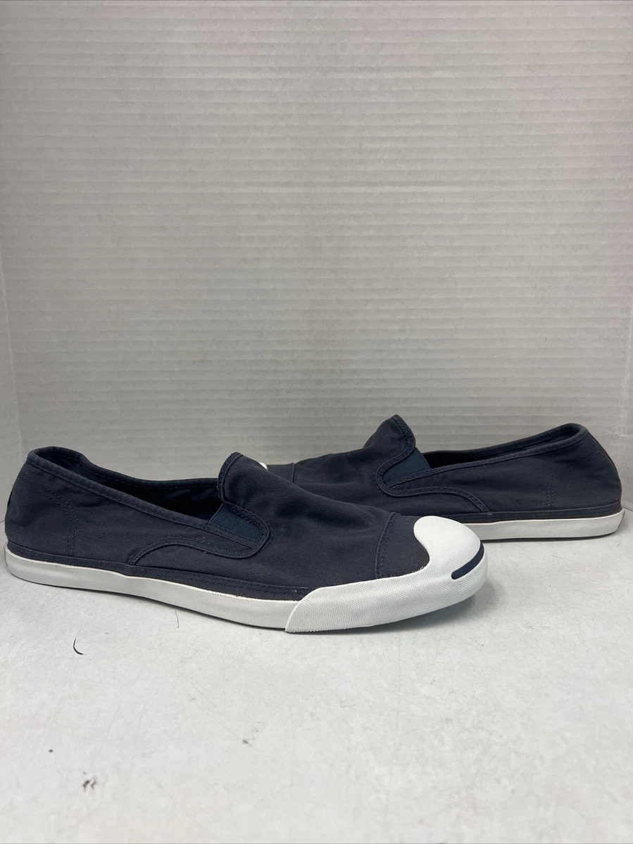 Converse x Jack Purcell Slip On Navy Size 13 Brand New 136676C eBay
