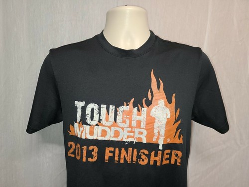2013 Tough Mudder Finisher Mens Small Black Jersey - Picture 2 of 10