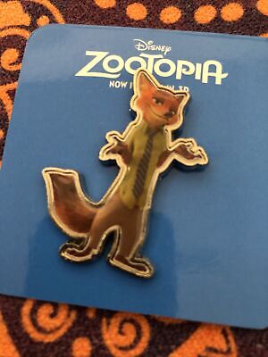 Disney 2016 AMC Stubs Member Exclusive Zootopia Nick Wilde Judy