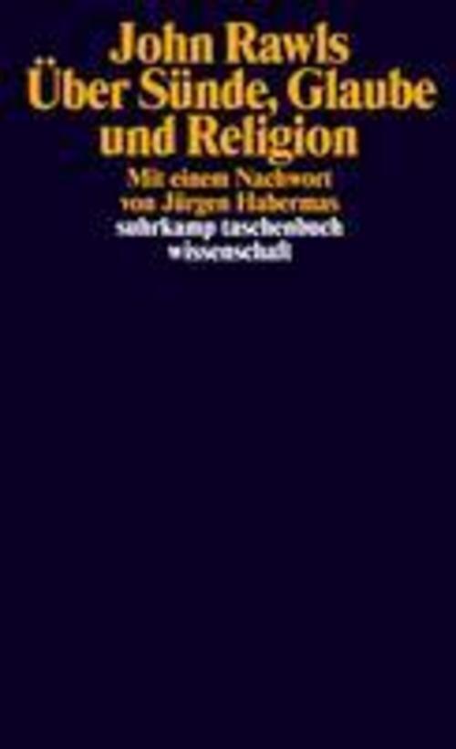Thumbnail - Über Sünde, Glaube Und Religion, John Rawls