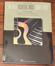 THE BEST ACOUSTIC ROCK SONGS EVER Piano Vocal Guitar Songbook DUST IN WIND  