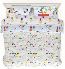 Peanuts Multi Character Reversible King Bed Set-AB0CSHFRLB65