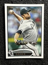 JOHN DANKS #311 2012 Topps Baseball QTY Chicago White Sox