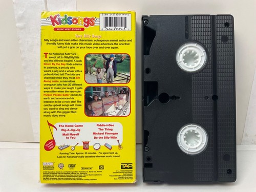 Tested ! Kidsongs VHS *Very Silly Songs* Kids Songs Music Dance Singing Lyrics - Picture 2 of 10