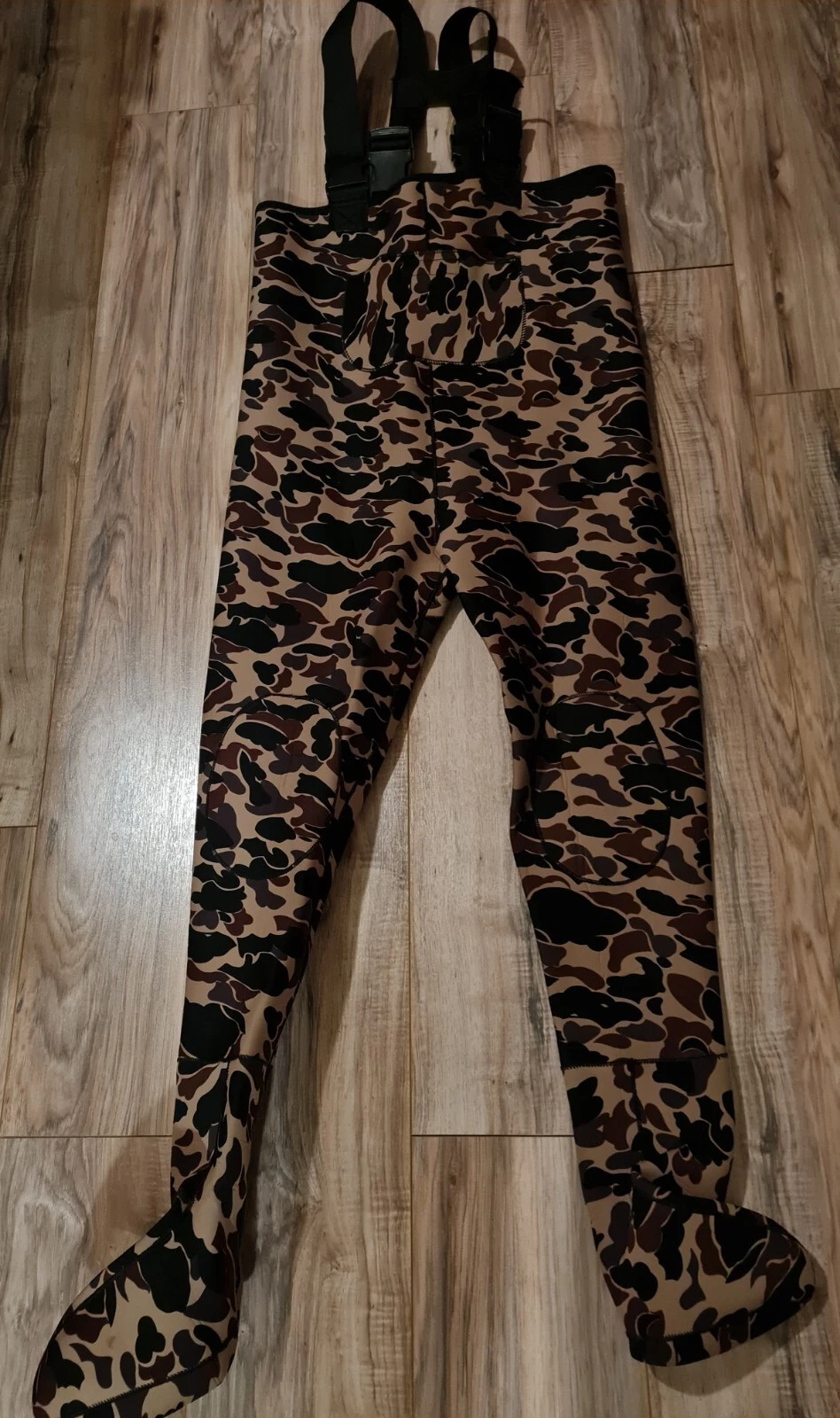 Overalls Neoprene Waders Chest Camo boot Medium Pre-owned (i6