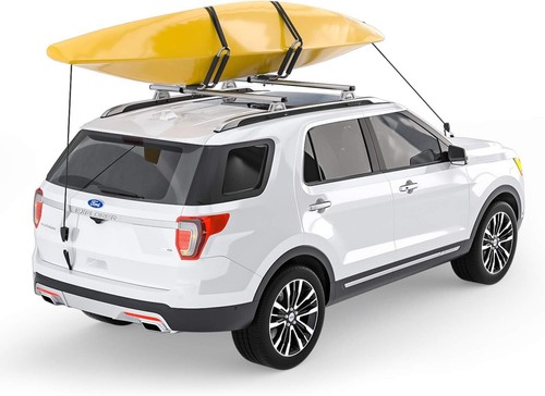 Powder-Coat Stain Steel Kayak J-Bar Roof Rack Car Top Mount Carrier blkFREE SHIP - Picture 6 of 7