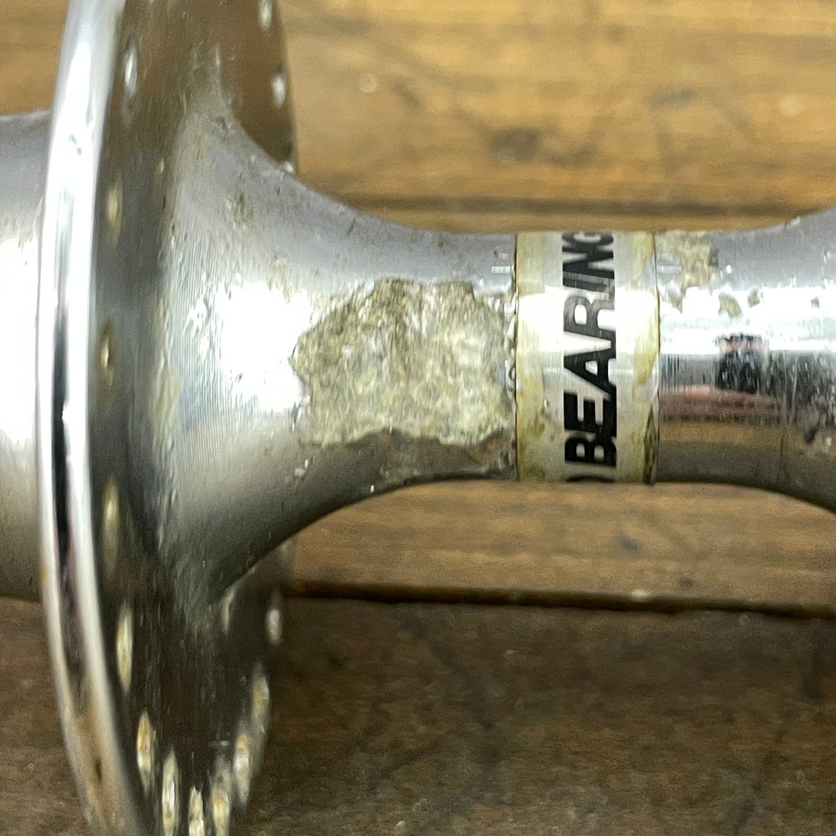 SUZUE リアハブ 48h Suzue 48h BMX Rear Hub Chrome PARTS Sealed Bearing Old