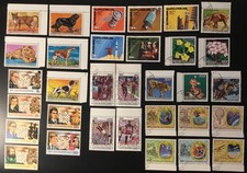 Central African Republic  - 6 sets CTO - (C)