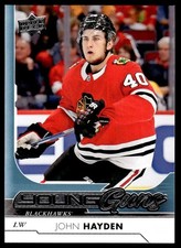 2017-18 UPPER DECK YOUNG GUNS John Hayden Rookie Chicago Blackhawks #211