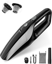 Aspirapolvere Auto Potente, Aspirabriciole Senza Fili con motore brushless 12000