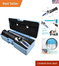 Professional Salinity Refractometer 0-100 PPT for Marine Aquariums  Fishkeeping