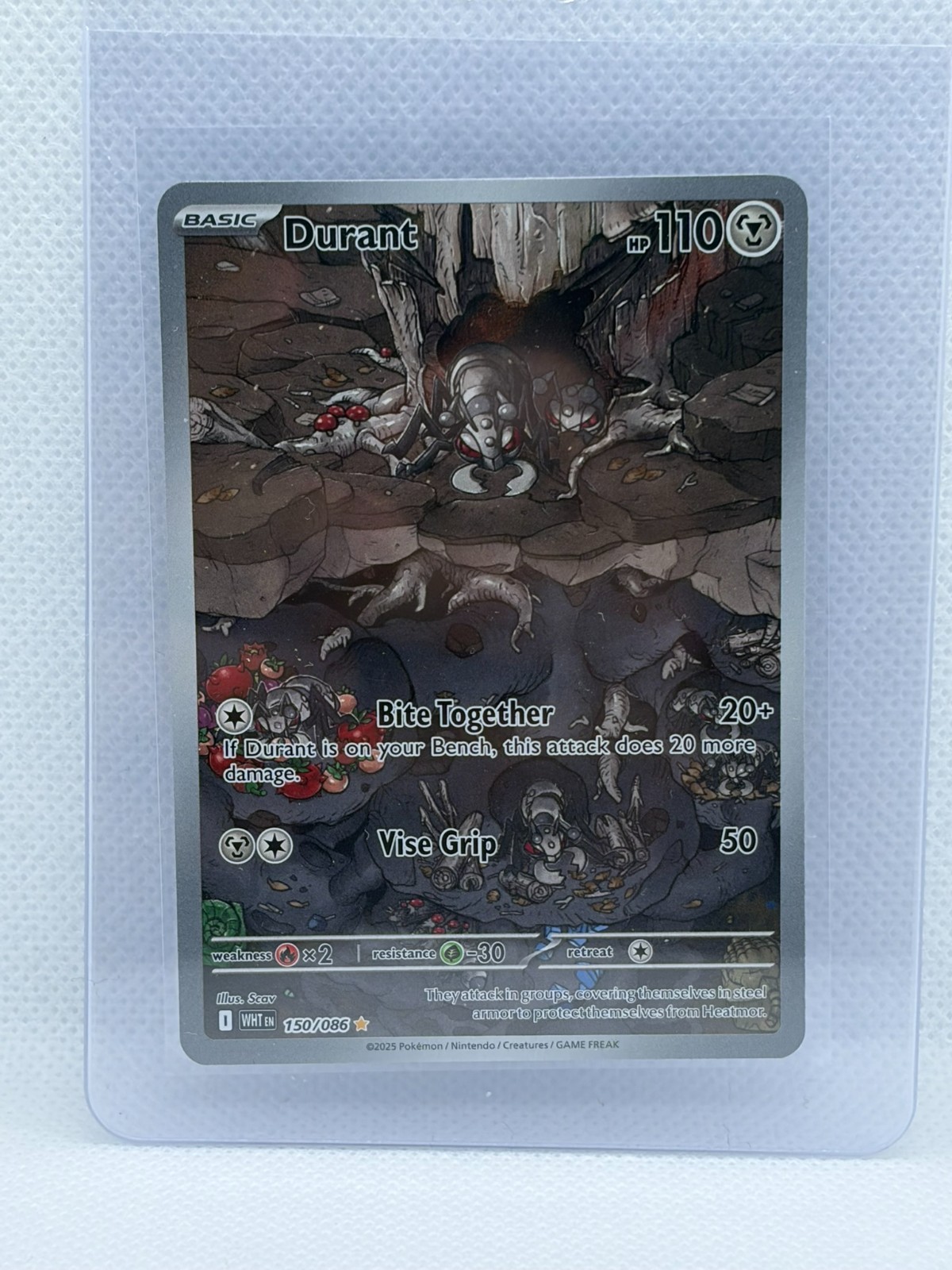 Durant #150 Pokemon White Flare
