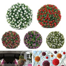 High Quality Grass Ball Landscaping Artificial Coffee Shop Rose Flower Balls