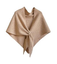 Winter Shawl Wraps Women Knitted Shawls and Wraps Cardigan Cape Woo... Fast Ship