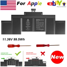 LOT A1494 A1618 Battery For Apple MacBook Pro 15" Retina A1398 (Mid 2015,2014)
