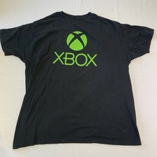 Xbox Mens Black T-Shirt XL Cotton Logo Video Games