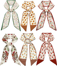 Purse Scarf Handbags for Women Skinny Hair Neck Accessories Scarves with Bag Sca