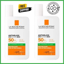 Image of 2pcs La Roche-Posay Anthelios UVMUNE 400 Oil Control Invisible Fluid 50 ml