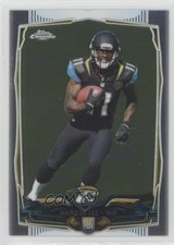 2014 Topps Chrome Marqise Lee (Leaning Towards Right Side of Card) Rookie RC 9ou. rookie card picture