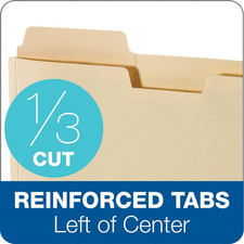 Manila Expanding File Folder Pocket - .75" Expansion - Letter Size File Folde...