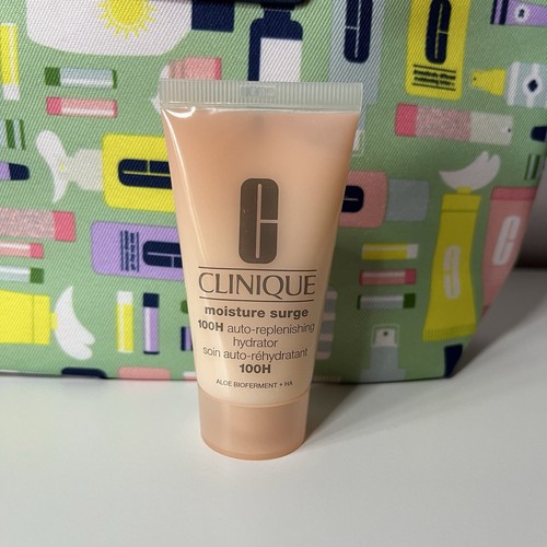 Clinique x Kate Spade Kosmetik Make-up Tasche mit Clinique Moisture Surge 100h Mini - Bild 2 von 8