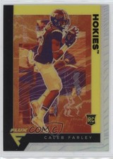 2021 Panini Chronicles Draft Picks Flux Silver Caleb Farley #228 0e1b