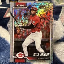 Topps 2026 Series 1 Will Benson Holo  #171 Cincinnati Reds 