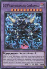 YuGiOh D/D/D-Wellenvergessenskönig Cäsar Ragnarok DOCS-DE044 Super Rare Good 1st