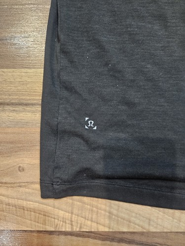Polo uomo Lululemon grande nera manica corta performance golf tennis - Foto 6 di 6