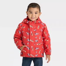 Toddler Boys' Racecar 3-in-1 Snowplay Jacket - Cat & Jack Red 5T