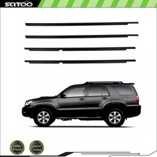 For 2004-2008 Toyota 4runner Front Rear Window Scraper Seal Belt Weatherstrip