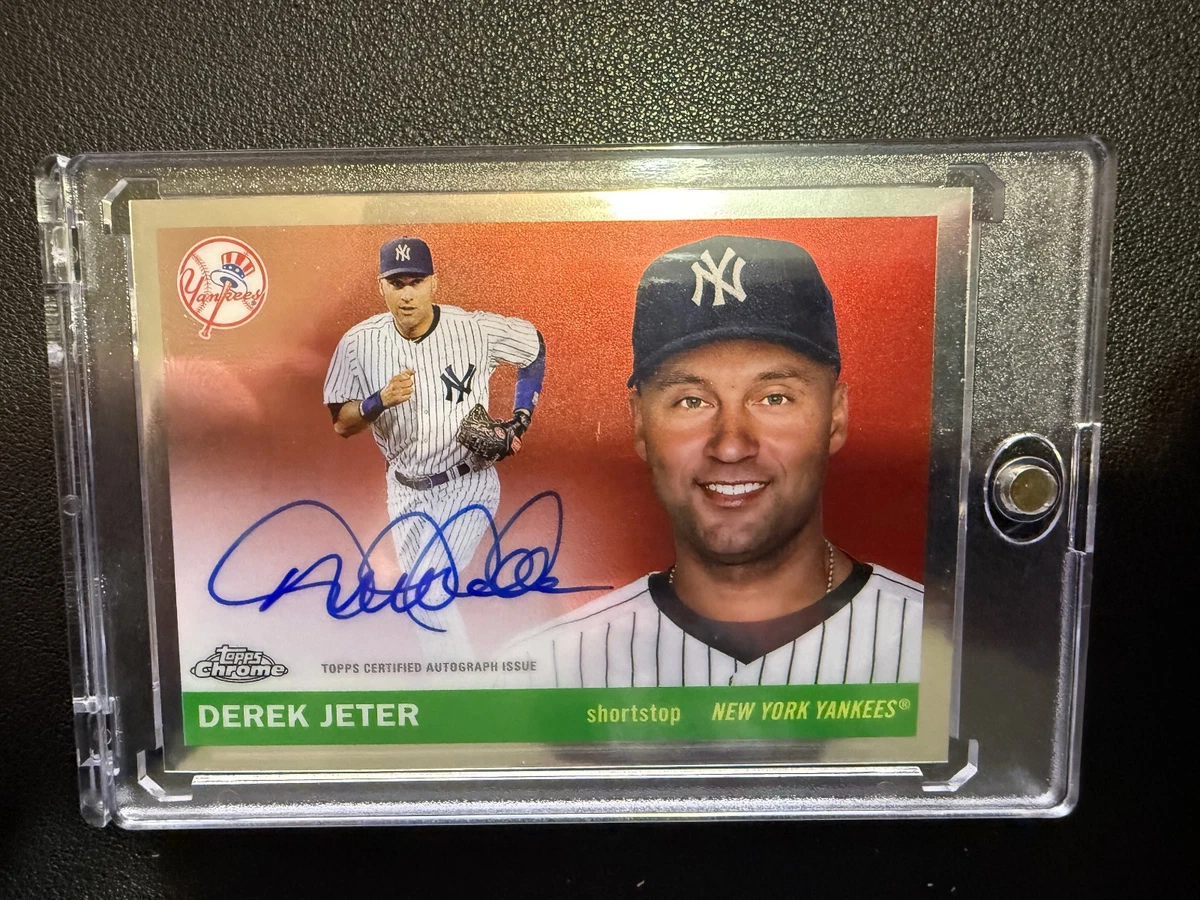 Derek Jeter Autograph Baseball Cards for sale | eBay