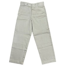Dickie's Boy s Casual Solid Skinny Fit Khaki Adjustable Utility Pants