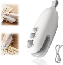 Mini Bag Sealer,2 in 1 Small Bag Sealer for Sealing and Cutting,Food Bag Sealing