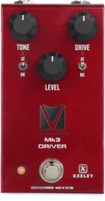 Keeley Mk3 Driver Andy Timmons Full-range Overdrive Pedal - Andy Apple Red,