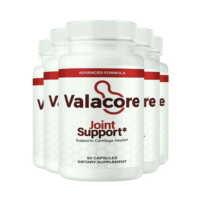 5-Pack Valacore Joint Support, Advanced Hip, Joint & Muscle Support-300 Capsules