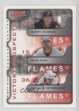 2001 Upper Deck Victory Prospects Marty Murray Rico Fata Ronald Petrovicky je2