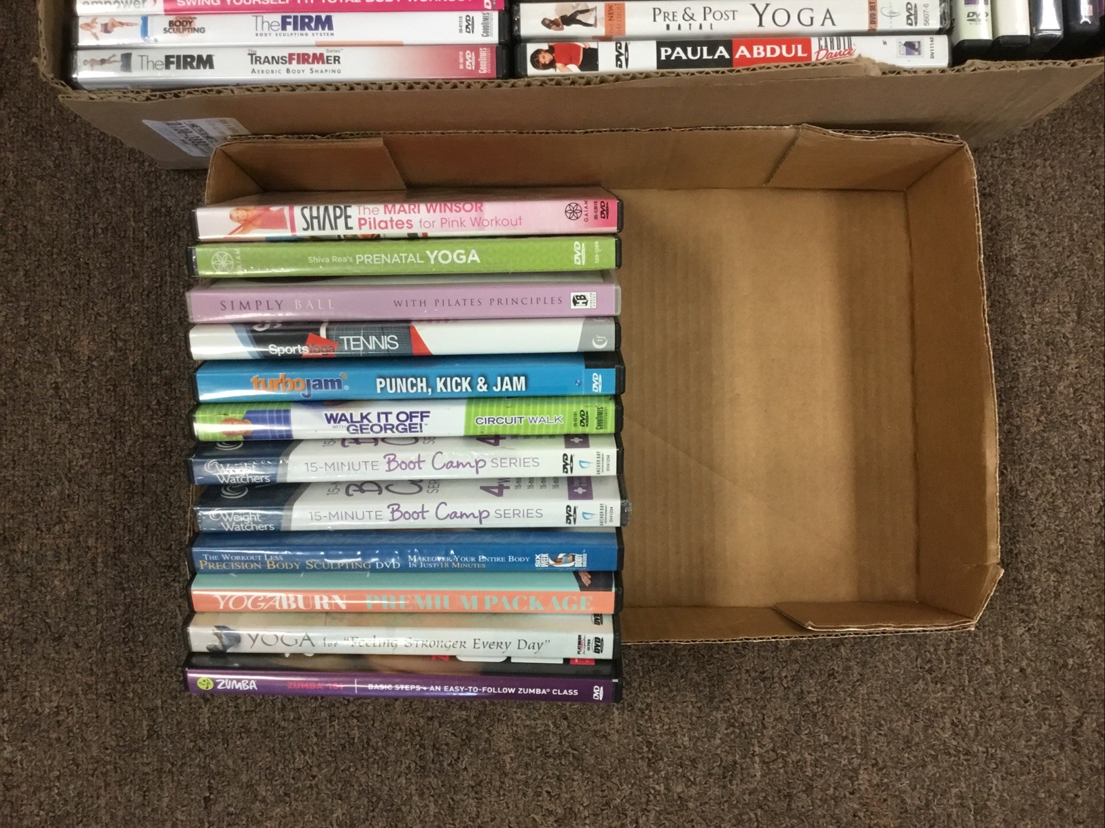 EXERCISE / FITNESS WORKOUT -You Pick DVD Lot- ($1.89) Each - COMBINE S&H