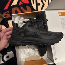 Timberland Men's Motion Access Low Lace Sneaker Blackout Knit A6DJK-ENQ