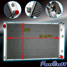 4 Row Radiator For 73-87 Chevy Ck C10 C20 C30 K10 K20 Gmc C2500 73-1991 Blazer