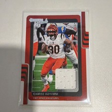 2025 Panini Donruss Chase Brown Patch