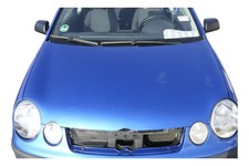VW Polo 9N Motorhaube Klappe vorne blau LA5M bisca.Bj.2004
