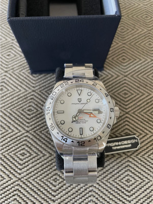 Pagani Design Automatic GMT, Stainless Steel Men's Watch