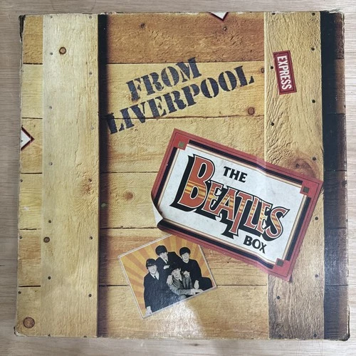 The Beatles From Liverpool 8 LP Vinyl Box Set 1980 UK EMI Parlophone