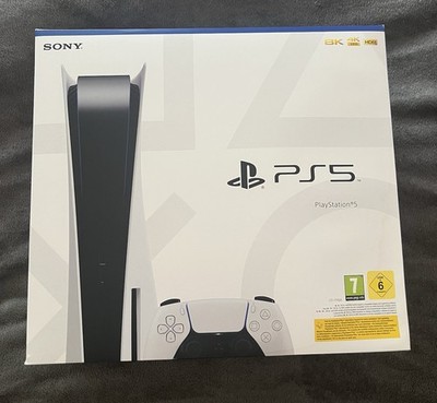 Sony PlayStation 5 PS5 825GB Disc Version Konsole mit Kabel und Controller, OVP