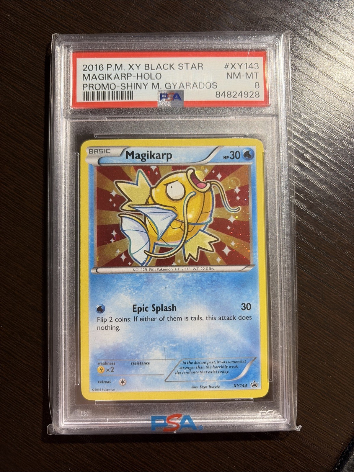 Shiny Magikarp XY143 Promo Card