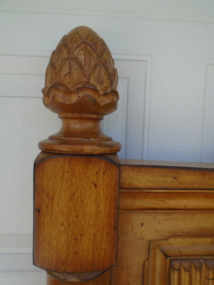 Cama de bambú sintético tamaño queen colonial británica Indias Occidentales Islas Tommy Bahama STY Foto 4 de 4