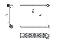 Mahle WäRmetauscher, Innenraumheizung AH 269 000S FüR Peugeot