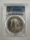 1891-CC Spitting Eagle MS63 PCGS Morgan Silver Dollar Carson City VAM 3 Top 100