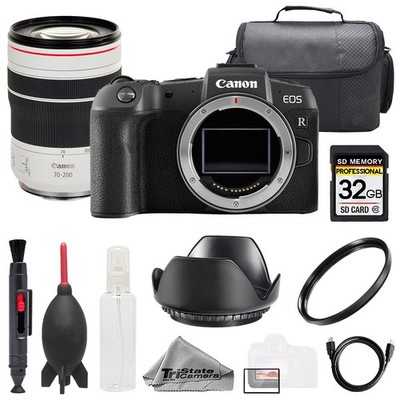 Canon EOS RP + RF 70-200mm f/4L IS USM Lens +32GB+ UV Filter- Basic Kit